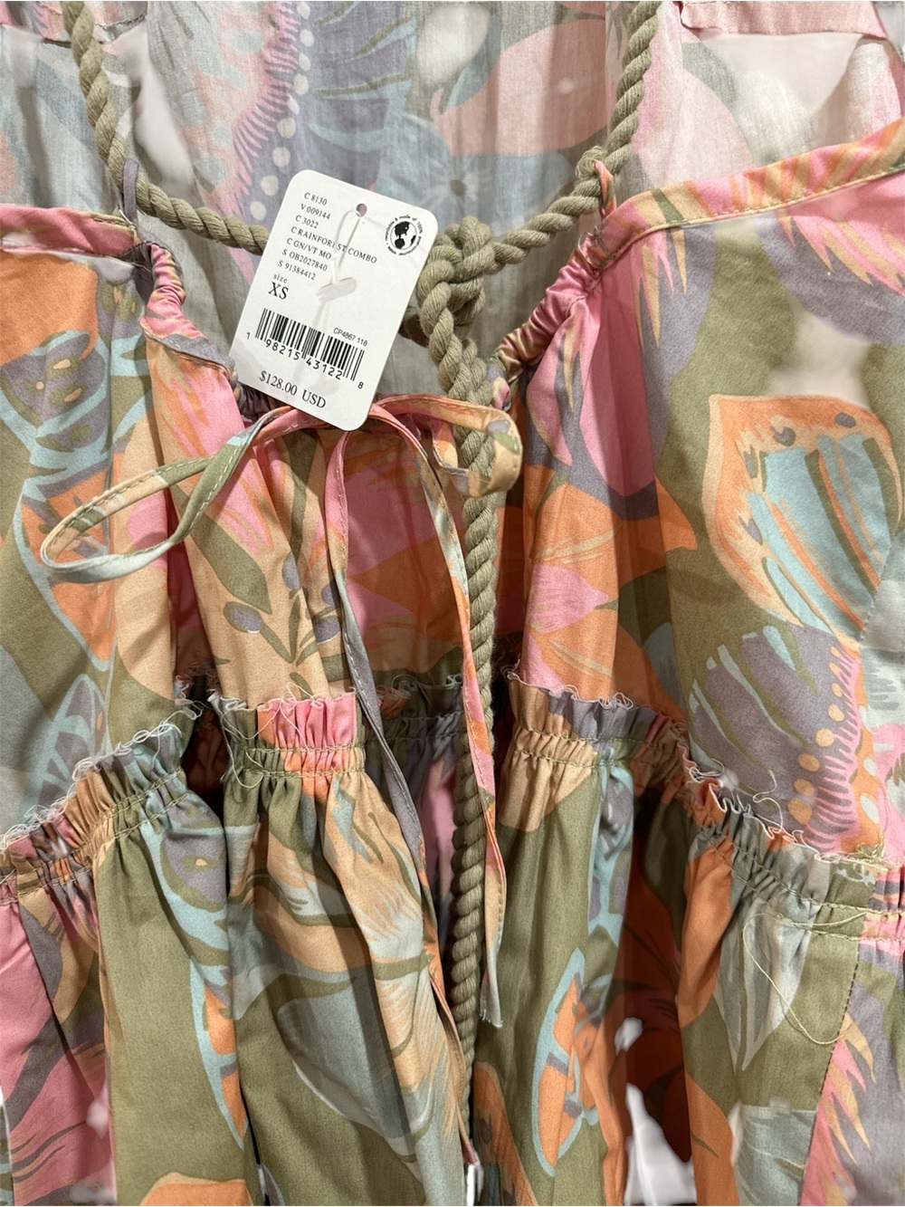 FREE PEOPLE NET DESERTED ISLAND MINI XS - Picture 5 of 7